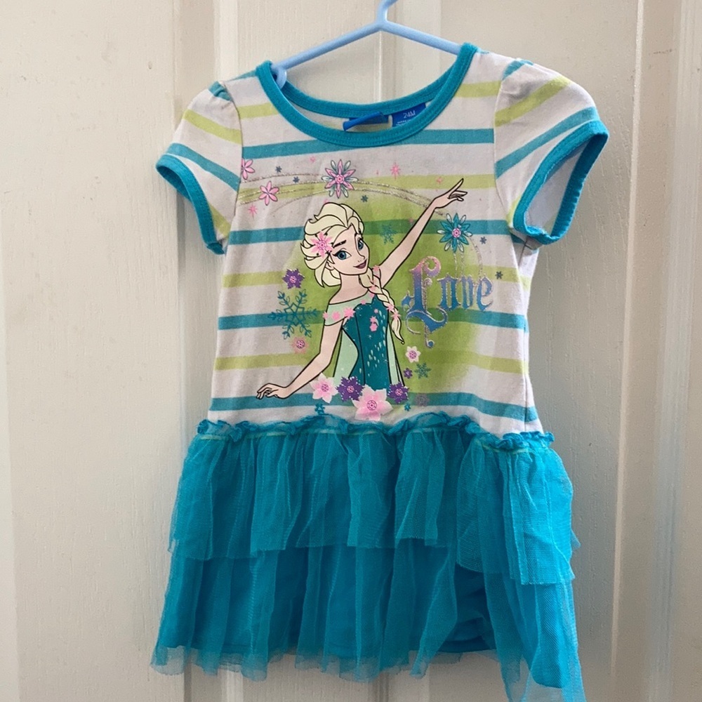 FINAL MARKDOWN Girls Disney dress 24 months